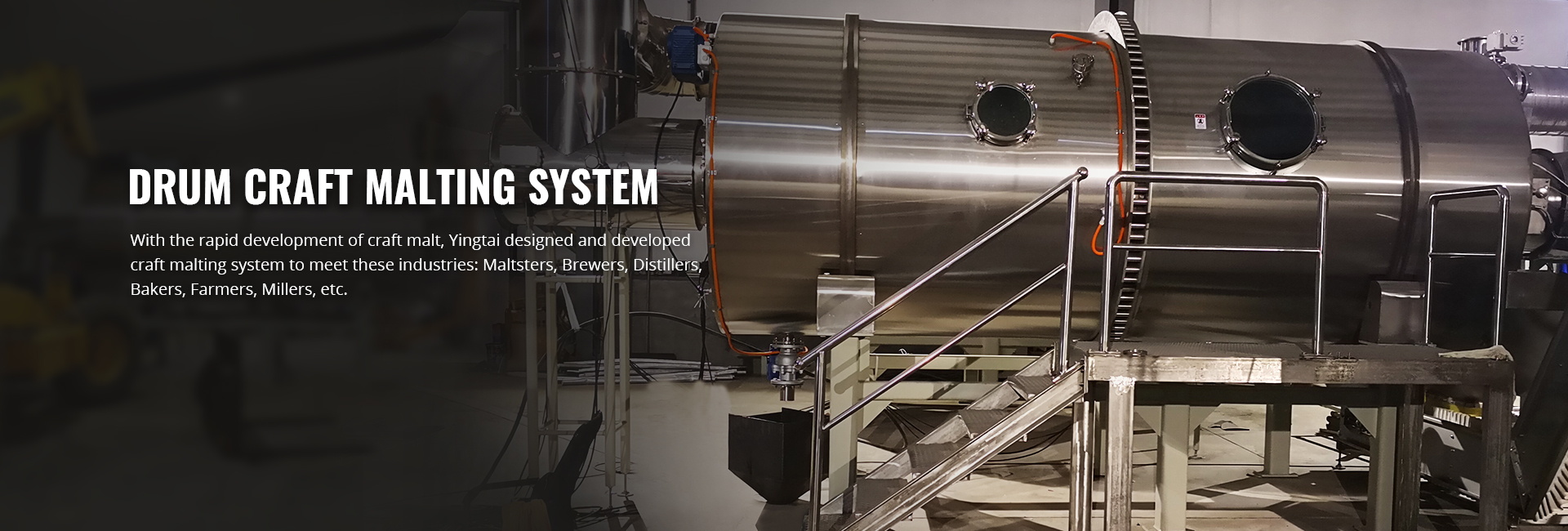 Micro MaltingTank MaltingDrum Malting Laizhou Yingtai Machinery Co