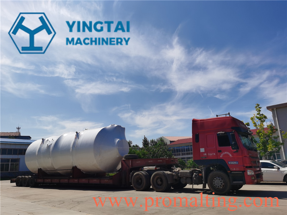 Shipping Pictures of French 10Ton Drum Malting Equipment