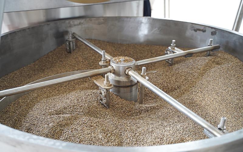 New Grain Roaster System Producing Process --- French Malthouse